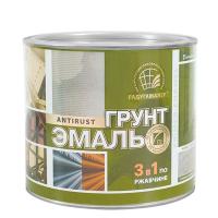 Грунт-эмаль 3в1 ОРАНЖЕВАЯ 0,9кг Радугамалер