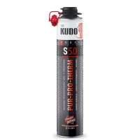 Напыляемая теплоизоляция высокой плотности KUDO PRO 1000мл (950г) (12шт) KUPPTER10S5.0																