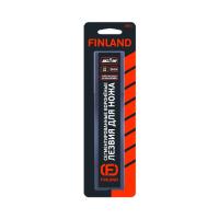 ЦИ ЛЕЗВИЯ ДЛЯ НОЖА 25ММ 1861 FINLAND СЕГМЕНТИРОВАННЫЕ ВОРОНЕНЫЕ 5 ШТ.