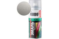 Эмаль-аэрозоль универс. металлик серебро 520мл Kudo KU-1026