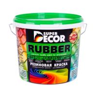 Резиновая краска SUPER DECOR №17  небесный 12кг