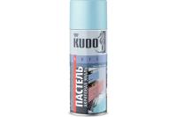 Эмаль-аэрозоль акриловая пастельная Голубая 520мл KUDO  KU-A102