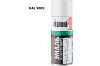 Эмаль-аэрозоль универс. бел.глянец 520мл Kudo KU-1001