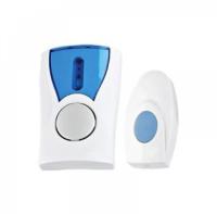 REXANT Беспроводной дверной звонок RX-3(R6х2+23Ах1), 4 ур.громк.,36 мел-й, 80м, кнопка IP64,73-0030