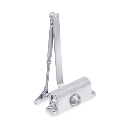 Доводчик дверной NOTEDO DC-090 SILVER 60-120кг