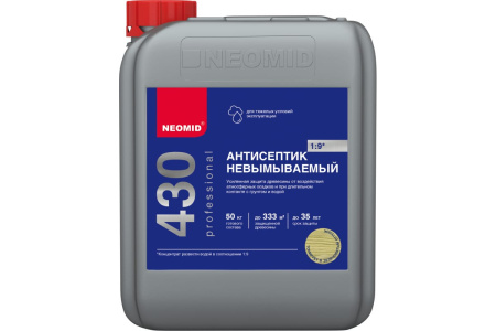 Антисептик-консервант невымываемый 1л Neomid 430 1:9