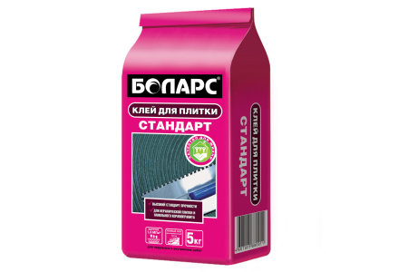 Клей плиточный Боларс Стандарт д/плитки 5кг