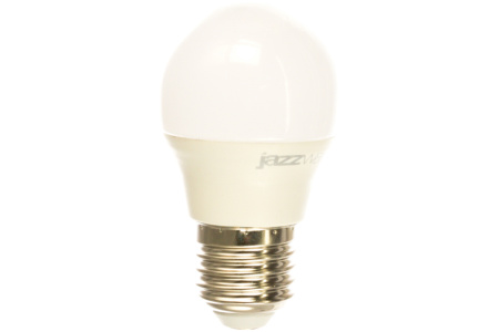 Лампа св/д Jazzway PLED-ECO-G45 Е27 5W 4000K 400 Lm шар