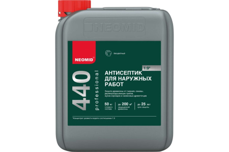 Антисептик д/наружн работ 5л NEOMID  440 ECO