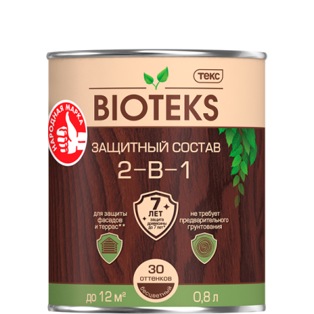 Антисептик рябина Биотекс 0,8л 0,68кг Классик Универсал 