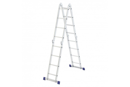 Лестница шарнирная алюм 4*4